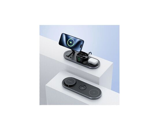 Зарядное устройство Acefast Wireless QI 3in1 15W E19 Qi2 (6974316283096), изображение 7 Зарядное устройство Acefast Wireless QI 3in1 15W E19 Qi2 (6974316283096), изображение 7