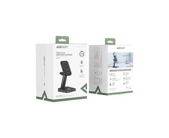 Зарядное устройство Acefast Wireless QI 3in1 18W E3 (6974316280903), изображение 5 Зарядное устройство Acefast Wireless QI 3in1 18W E3 (6974316280903), изображение 5