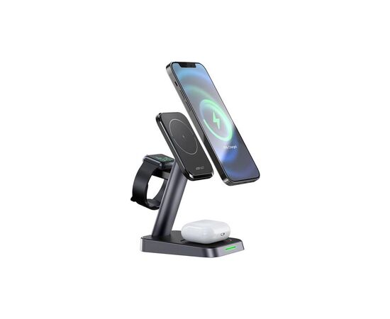 Зарядний пристрій Acefast Wireless QI 3in1 18W E3 (6974316280903)