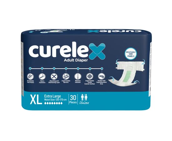 Подгузники для взрослых Curelex Extra Large 30 шт (8697405348756)
