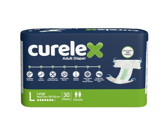 Подгузники для взрослых Curelex Large 30 шт (8697405346806)