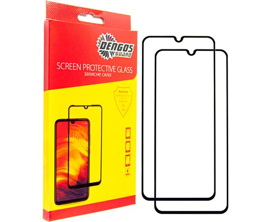 Стекло защитное Dengos Kit 2pcs Samsung Galaxy A26 (DG-TG2P-67)