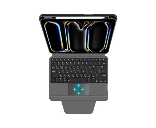 Чехол для планшета AirOn Premium iPad Pro 11 2024 with Keyboard (4822352781230), изображение 5 Чехол для планшета AirOn Premium iPad Pro 11 2024 with Keyboard (4822352781230), изображение 5