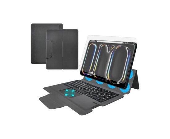Чохол до планшета AirOn Premium iPad Pro 11 2024 with Keyboard (4822352781230)