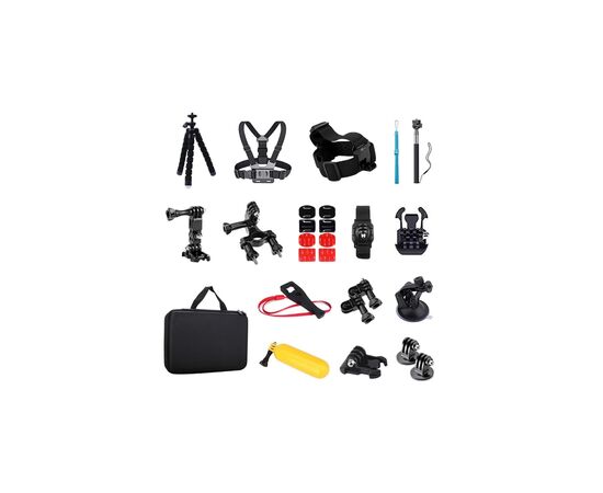 Экшн-камера AirOn ProCam 7 30in1 Blogger Kit Black (4822356754800), изображение 2 Экшн-камера AirOn ProCam 7 30in1 Blogger Kit Black (4822356754800), изображение 2