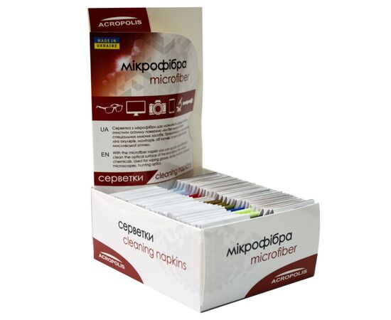 Салфетки Acropolis A-90/12 microfiber 29*22см gray, поштучно (A90-12GY), изображение 3 Салфетки Acropolis A-90/12 microfiber 29*22см gray, поштучно (A90-12GY), изображение 3