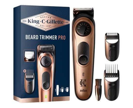 Тример Gillette King C. Beard Trimmer Pro Для бороди (8700216659659)