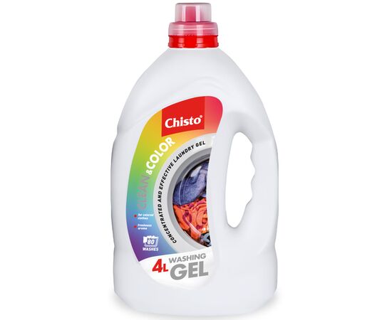Гель для стирки Chisto Clean & Black 4 л + Clean & Color 4 л (2000998941772), изображение 2 Гель для стирки Chisto Clean & Black 4 л + Clean & Color 4 л (2000998941772), изображение 2