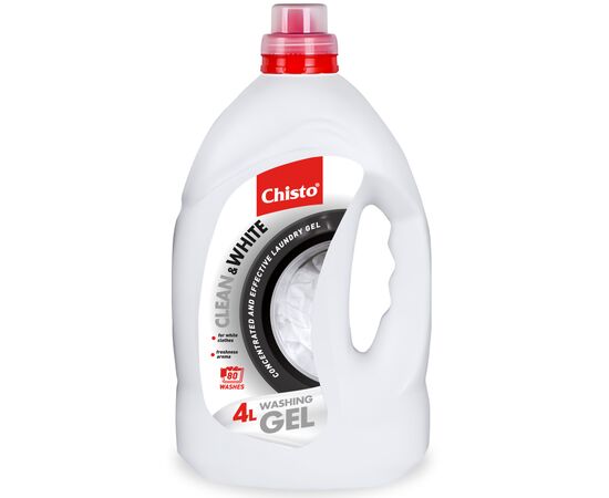 Гель для стирки Chisto Universal 4 л + Clean & White 4 л (2000998941765), изображение 3 Гель для стирки Chisto Universal 4 л + Clean & White 4 л (2000998941765), изображение 3