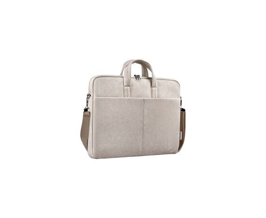 Сумка для ноутбука Defender 15.6" Solid PU beige (26126)