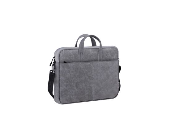 Сумка для ноутбука Defender 15.6" Solid PU gray (26088)