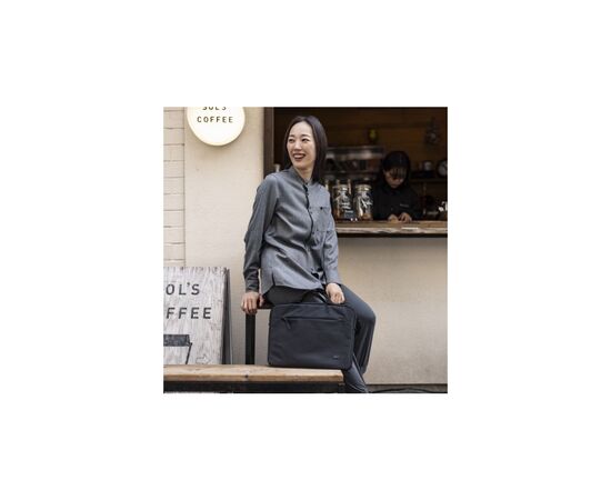 Сумка для ноутбука Case Logic 15.6" Invigo Eco Attache INVIA-116 Black (3205103), зображення 3 Сумка для ноутбука Case Logic 15.6" Invigo Eco Attache INVIA-116 Black (3205103), зображення 3