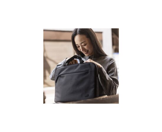 Сумка для ноутбука Case Logic 15.6" Invigo Eco Attache INVIA-116 Black (3205103), зображення 6 Сумка для ноутбука Case Logic 15.6" Invigo Eco Attache INVIA-116 Black (3205103), зображення 6