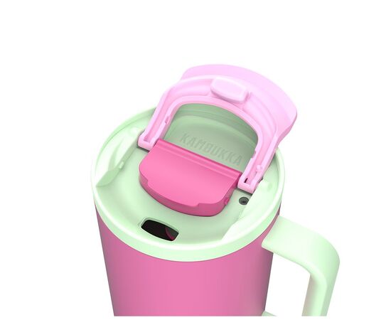 Термокружка Kambukka Rio Bubblegum Mint 950 мл Рожева з м'ятним (11-08004), изображение 4 Термокружка Kambukka Rio Bubblegum Mint 950 мл Рожева з м'ятним (11-08004), изображение 4