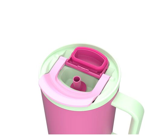 Термокружка Kambukka Rio Bubblegum Mint 950 мл Рожева з м'ятним (11-08004), изображение 5 Термокружка Kambukka Rio Bubblegum Mint 950 мл Рожева з м'ятним (11-08004), изображение 5