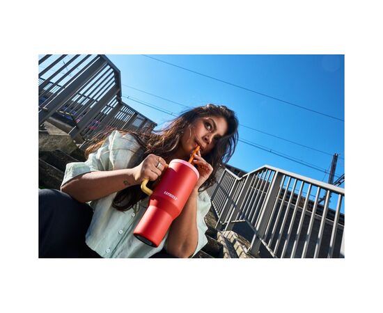 Термокружка Kambukka Rio Pink Papaya 950 мл Коралова з жовтим (11-08002), изображение 9 Термокружка Kambukka Rio Pink Papaya 950 мл Коралова з жовтим (11-08002), изображение 9