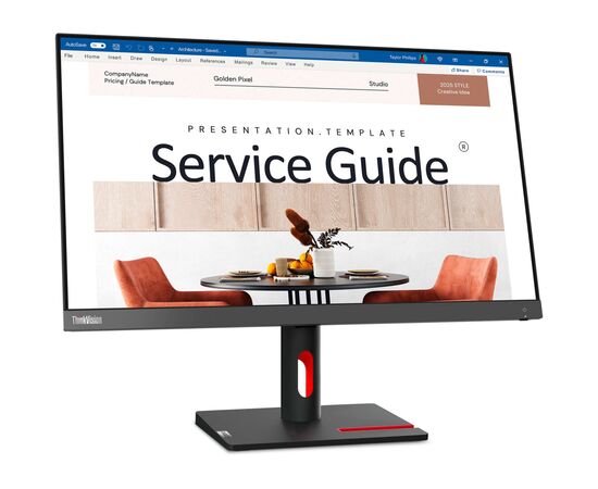 Монитор Lenovo ThinkVision S24i-30 (63DEKAR3EU), изображение 2 Монитор Lenovo ThinkVision S24i-30 (63DEKAR3EU), изображение 2