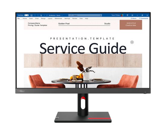 Монитор Lenovo ThinkVision S24i-30 (63DEKAR3EU)