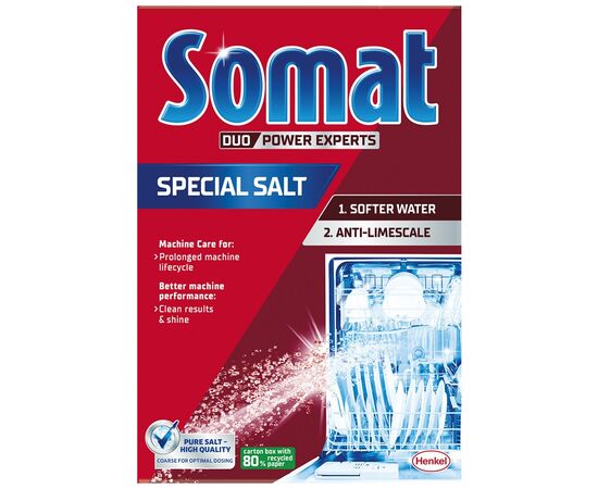 Сіль для посудомийних машин Somat Потрійної дії 1.5 кг (9000100147293)