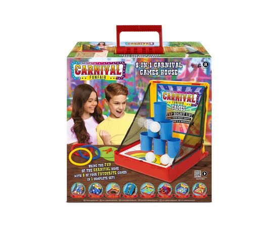 Настільна гра Ambassador Набір 8-in-1 Carnival games house (англ) (6337734)