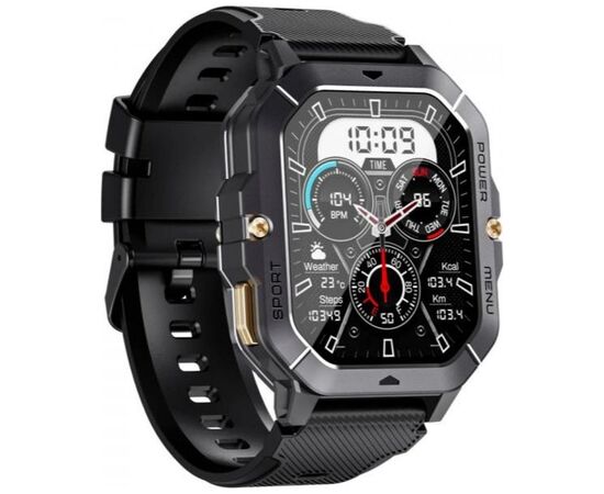 Смарт-часы OUKITEL BT101 Black (6931940739825), изображение 3 Смарт-часы OUKITEL BT101 Black (6931940739825), изображение 3