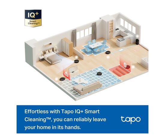 Пилосос TP-Link Tapo RV20 Max Plus, зображення 9 Пилосос TP-Link Tapo RV20 Max Plus, зображення 9
