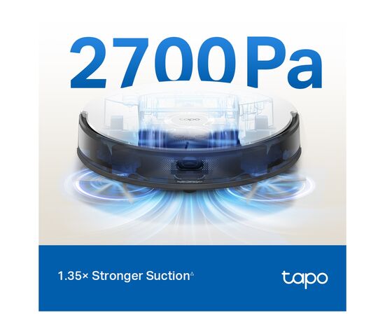 Пылесос TP-Link Tapo RV20 Mop Plus, изображение 6 Пылесос TP-Link Tapo RV20 Mop Plus, изображение 6