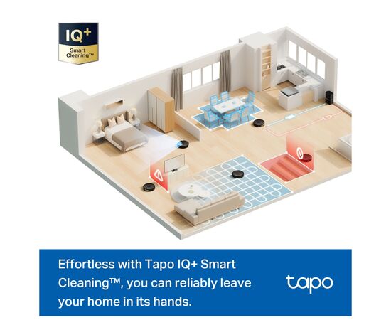 Пилосос TP-Link Tapo RV30 Max, зображення 9 Пилосос TP-Link Tapo RV30 Max, зображення 9