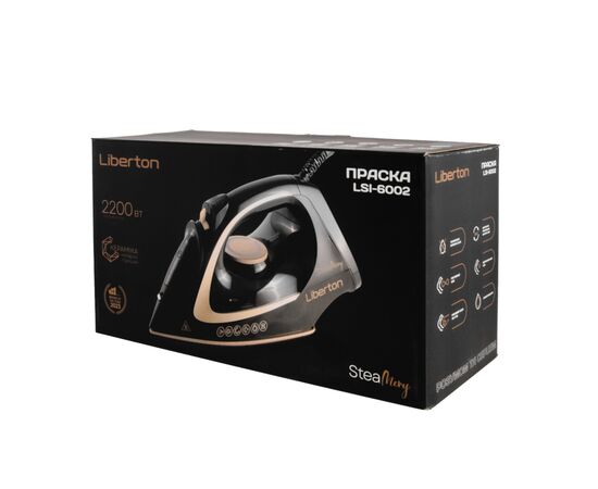 Утюг Liberton LSI-6002, изображение 8 Утюг Liberton LSI-6002, изображение 8