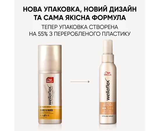 Спрей для волос WellaFlex Кудри и локоны 150 мл (8699568541968/4064666594637), изображение 7 Спрей для волос WellaFlex Кудри и локоны 150 мл (8699568541968/4064666594637), изображение 7