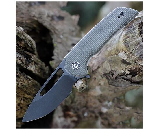 Ніж Civivi Odium Micarta Dark Black Blade (C2010G), зображення 10 Ніж Civivi Odium Micarta Dark Black Blade (C2010G), зображення 10