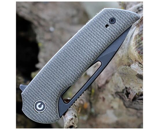 Ніж Civivi Odium Micarta Dark Black Blade (C2010G), зображення 12 Ніж Civivi Odium Micarta Dark Black Blade (C2010G), зображення 12