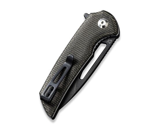 Ніж Civivi Odium Micarta Dark Black Blade (C2010G), зображення 6 Ніж Civivi Odium Micarta Dark Black Blade (C2010G), зображення 6