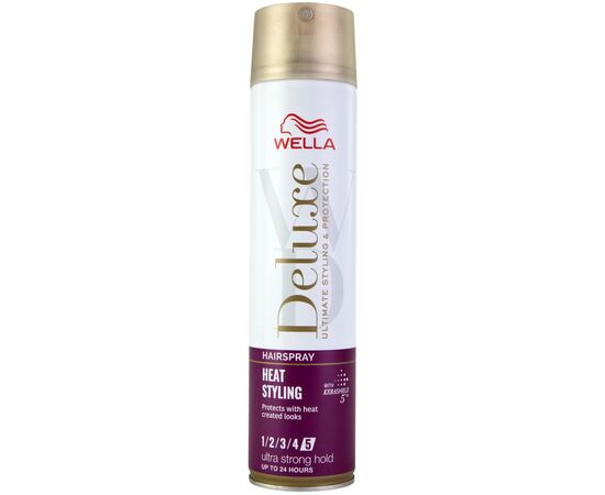 Лак для волос Wella Deluxe Heat Styling 250 мл (3614226754318)