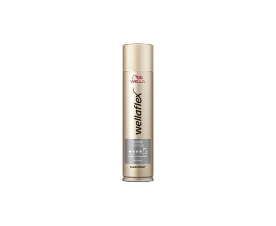 Лак для волос WellaFlex Shine & Hold 5 Ultra Strong Hold 400 мл (4064666594118)