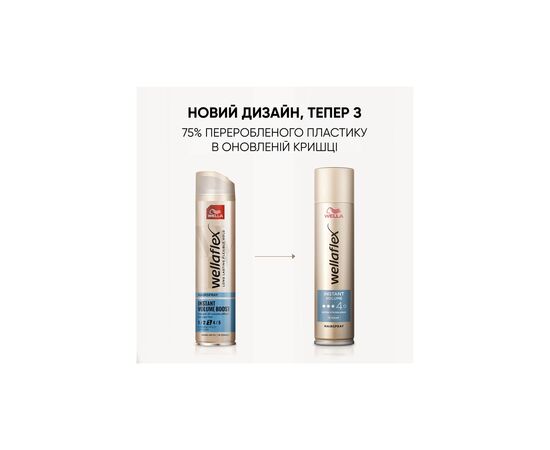 Лак для волос WellaFlex Instant Volume 4 Extra Strong Hold 250 мл (4064666594194), изображение 7
