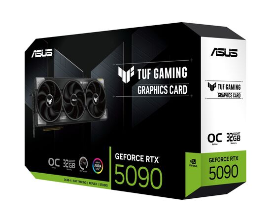 Видеокарта ASUS GeForce RTX5090 32GB TUF OC GAMING (TUF-RTX5090-O32G-GAMING), изображение 12 Видеокарта ASUS GeForce RTX5090 32GB TUF OC GAMING (TUF-RTX5090-O32G-GAMING), изображение 12