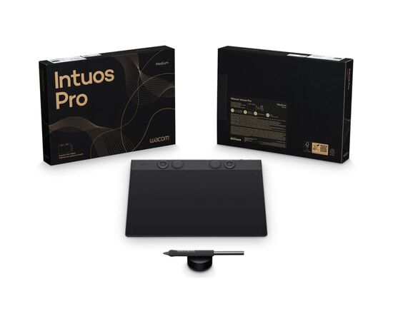 Графический планшет Wacom Intuos Pro M (PTK670K0B), изображение 8 Графический планшет Wacom Intuos Pro M (PTK670K0B), изображение 8