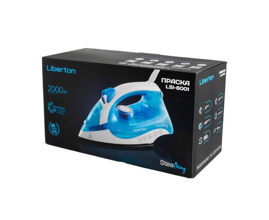 Утюг Liberton LSI-6001, изображение 8 Утюг Liberton LSI-6001, изображение 8