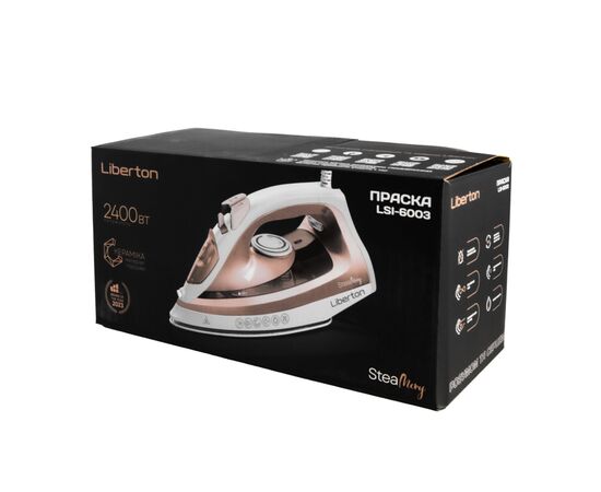 Утюг Liberton LSI-6003, изображение 8 Утюг Liberton LSI-6003, изображение 8