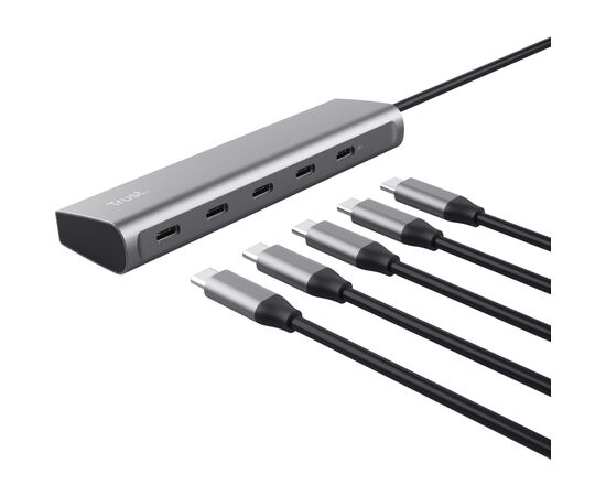 Концентратор Trust Halyx 5-Port USB-C Hub (25136), изображение 5 Концентратор Trust Halyx 5-Port USB-C Hub (25136), изображение 5