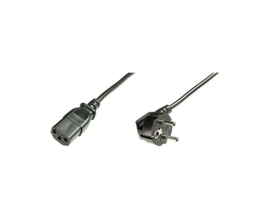 Кабель питания C13 1.2m, black Digitus (AK-440110-012-S)