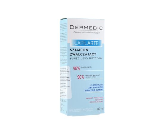 Шампунь Dermedic Capilarte Против перхоти 300 мл (5901643174231), изображение 3 Шампунь Dermedic Capilarte Против перхоти 300 мл (5901643174231), изображение 3