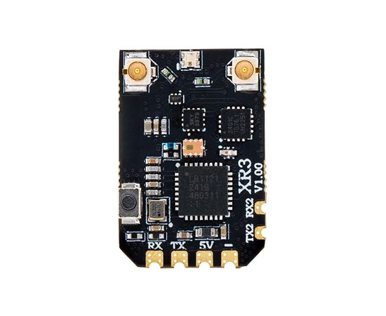 Приемник (RX) RadioMaster X-3 Nano Multi-Frequency Antenna Diversity ExpressLRS (X-3), изображение 2 Приемник (RX) RadioMaster X-3 Nano Multi-Frequency Antenna Diversity ExpressLRS (X-3), изображение 2