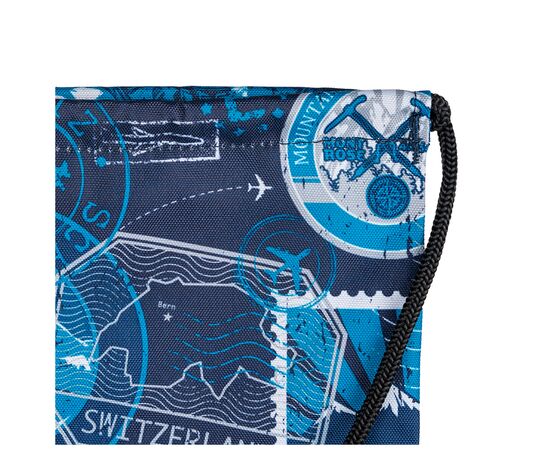 Рюкзак туристический Wenger FlowUp, синій принт (610193), изображение 4 Рюкзак туристический Wenger FlowUp, синій принт (610193), изображение 4