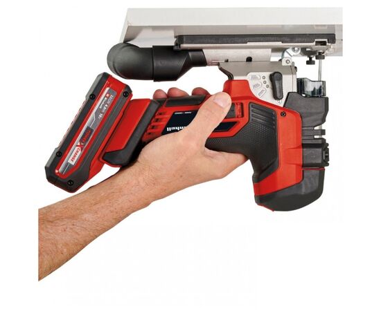 Электролобзик Einhell TP-JST 18/135 Li BL - Solo PXC 18В, 3500об/мин (без АКБ и ЗУ) (4321265), изображение 4 Электролобзик Einhell TP-JST 18/135 Li BL - Solo PXC 18В, 3500об/мин (без АКБ и ЗУ) (4321265), изображение 4