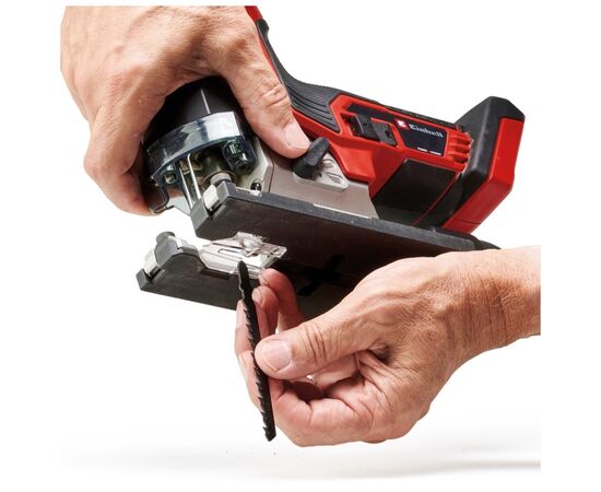 Электролобзик Einhell TP-JST 18/135 Li BL - Solo PXC 18В, 3500об/мин (без АКБ и ЗУ) (4321265), изображение 6 Электролобзик Einhell TP-JST 18/135 Li BL - Solo PXC 18В, 3500об/мин (без АКБ и ЗУ) (4321265), изображение 6