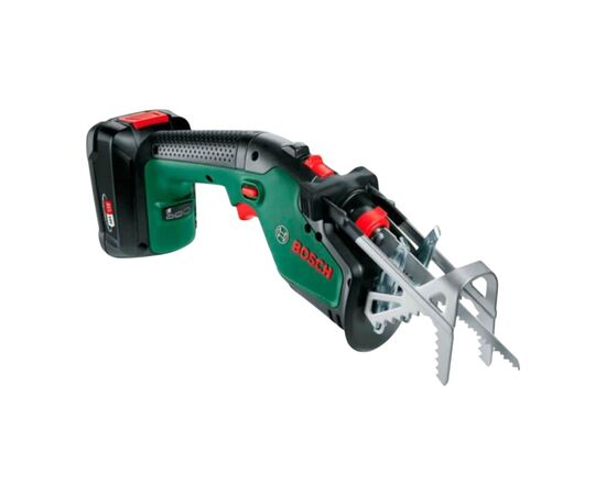 Сабельная пила Bosch KEO 18V, 2Ah, 80мм, ход 20мм (0.600.861.A00), изображение 2 Сабельная пила Bosch KEO 18V, 2Ah, 80мм, ход 20мм (0.600.861.A00), изображение 2