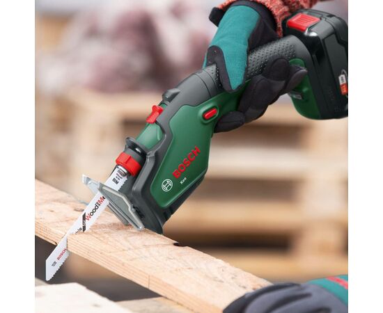 Сабельная пила Bosch KEO 18V, 2Ah, 80мм, ход 20мм (0.600.861.A00), изображение 5 Сабельная пила Bosch KEO 18V, 2Ah, 80мм, ход 20мм (0.600.861.A00), изображение 5