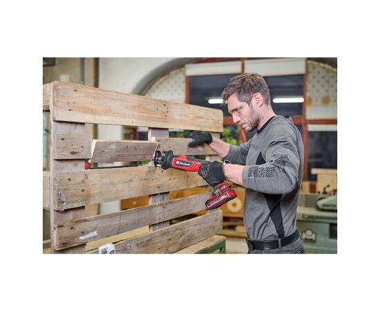 Сабельная пила Einhell TE-AP 18/13 Li – Solo PXC 18V, 50мм, ход 13мм (без АКБ и ЗУ) (4326315), изображение 10 Сабельная пила Einhell TE-AP 18/13 Li – Solo PXC 18V, 50мм, ход 13мм (без АКБ и ЗУ) (4326315), изображение 10